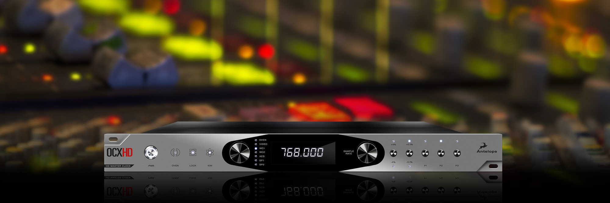 OCX-HD - 768 kHz HD Master Clock