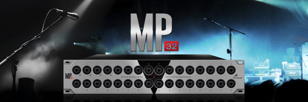 MP32 | 32 チャンネルマイクプリアンプ | Antelope Audio Japan MP32 | 32 チャンネルマイクプリアンプ | Antelope Audio Japan