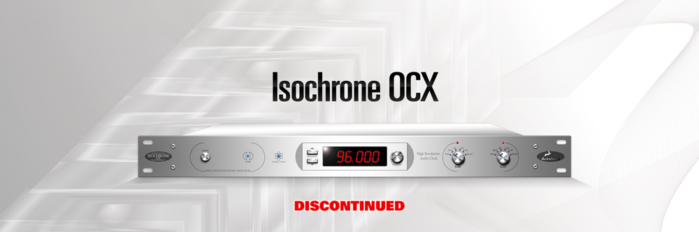 Isochrone OCX | オーディオマスタークロック | 生産終了品 | Antelope 