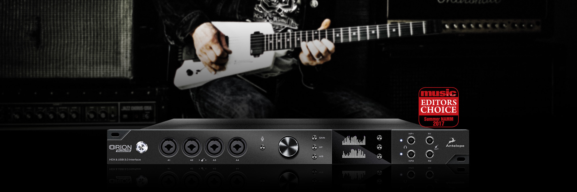 Antelope Audio announces Orion Studio HD Interface during