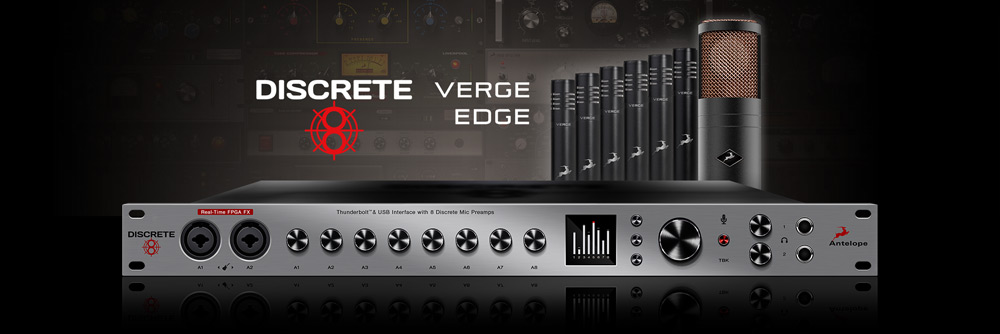 Discrete 8 Bundles | 真の最先端マイクシステム | Antelope Audio Japan Discrete 8 Bundles | 真の最先端マイクシステム | Antelope Audio Japan
