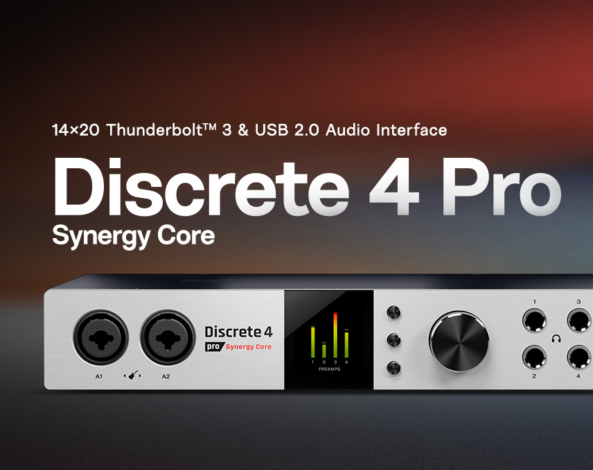Discrete 4 Pro Synergy Core | Antelope Audio Japan