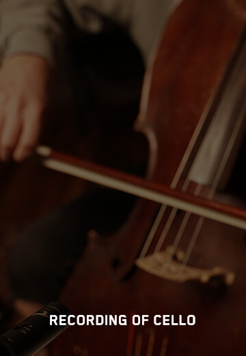 Recording of cello